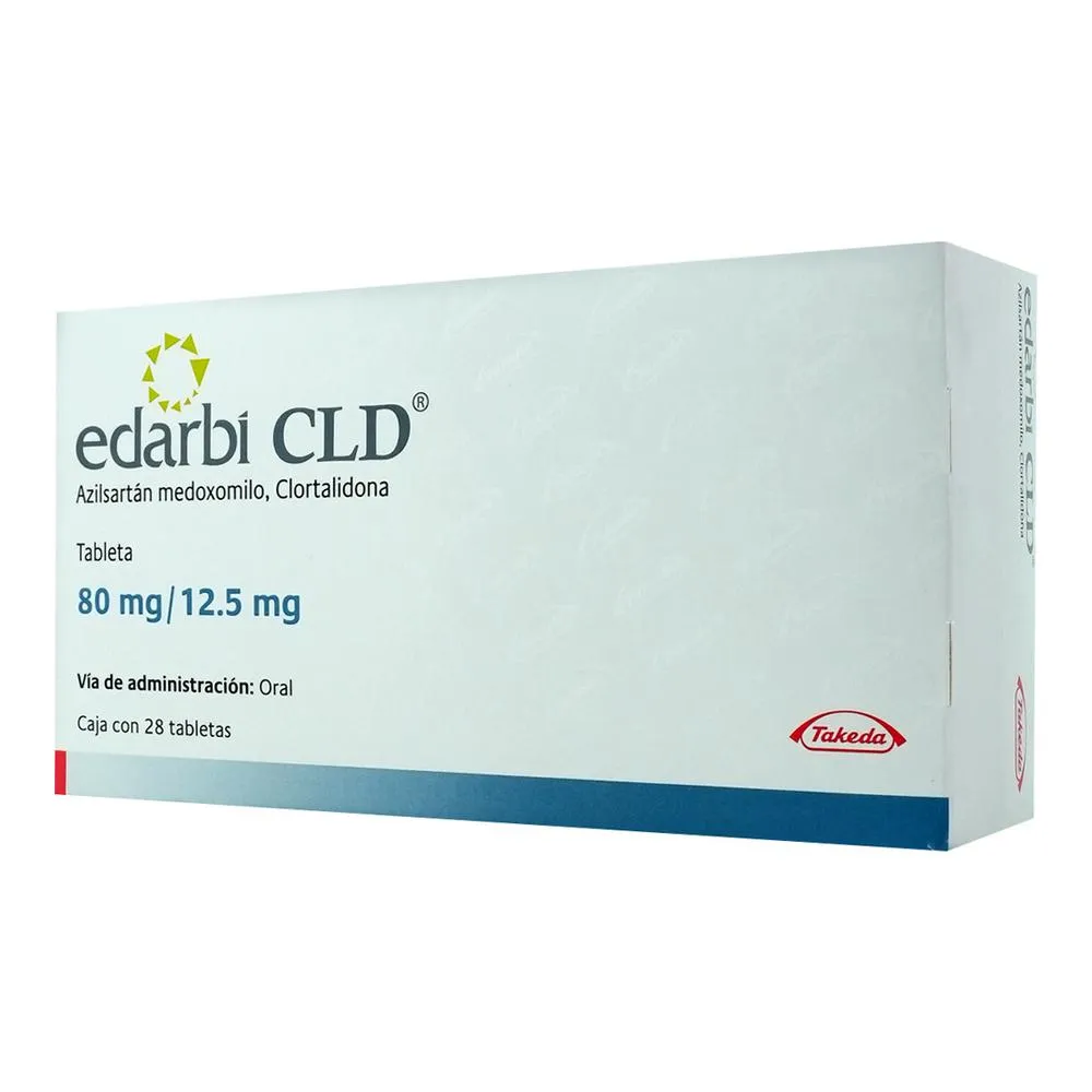EDARBI CLD AZILSARTAN/CLORTALIDONA 80/12.5 C/28 TAB