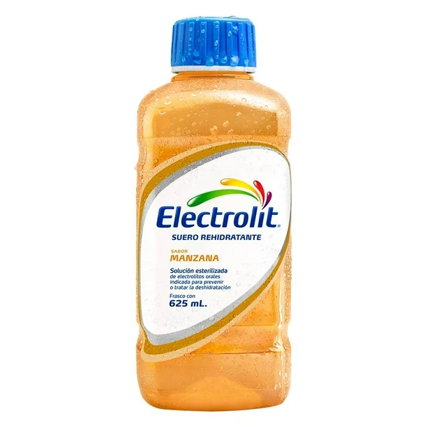 ELECTROLIT 625ML SABOR MANZANA