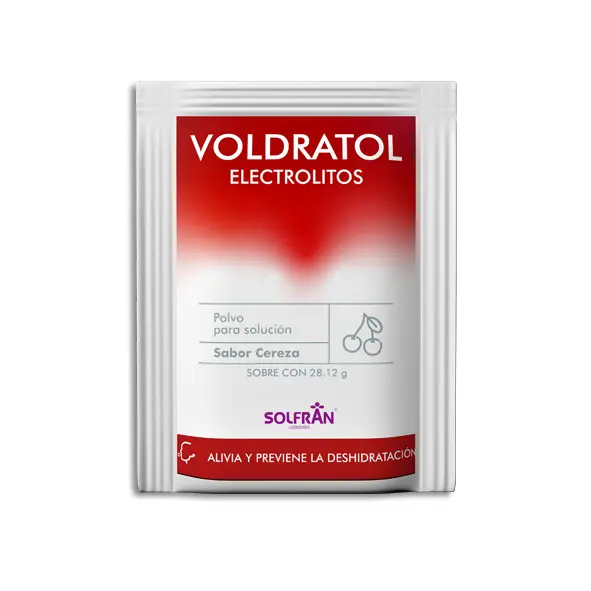 ELECTROLITOS ORALES SOB VOLDRATOL CEREZA 27.9G