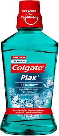ENJUAGUE BUCAL COLGATE PLAX ICE INFINITY 180ML