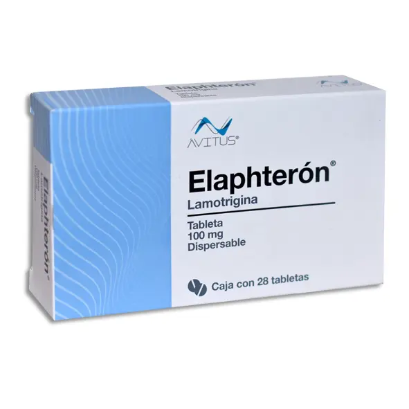 ELAPHTERON LAMOTRIGINA 100MG C/28 TAB