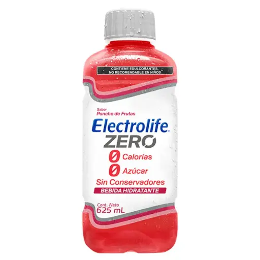[7502268541460] ELECTROLIFE ZERO PONCHE FRUTAS 625 ML