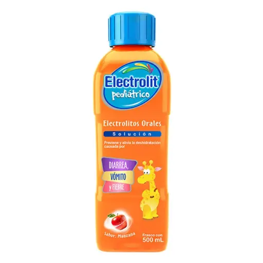 [7501125143182] ELECTROLIT PEDIÁTRICO MANZANA 500 ML