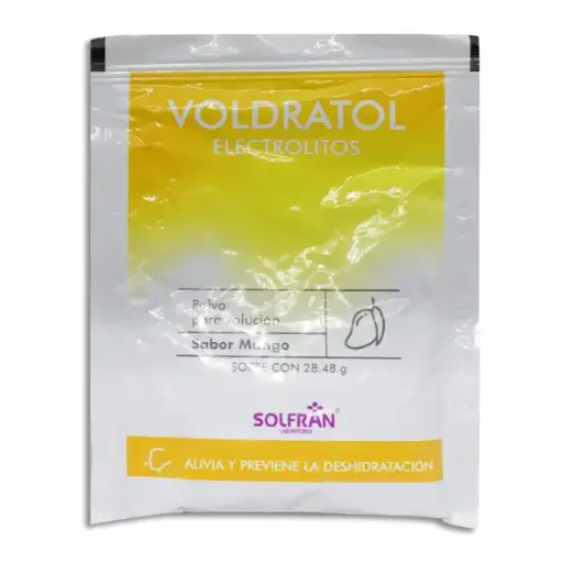 [7502274790791] ELECTROLITOS ORALES SOB VOLDRATOL MANGO 27.9G