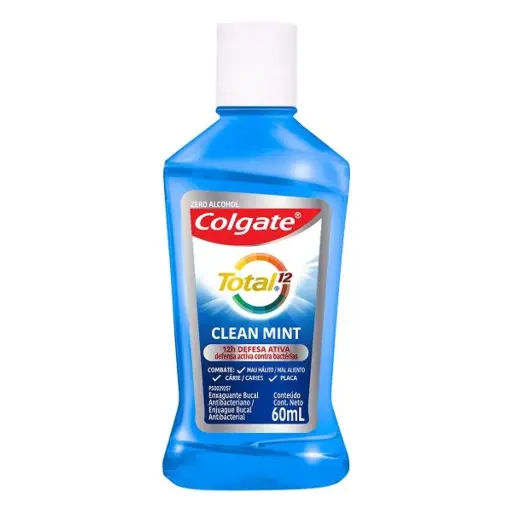 [7891024028827] ENJUAGUE BUCAL COLGATE TOTAL 12 CLEAN 60 ML